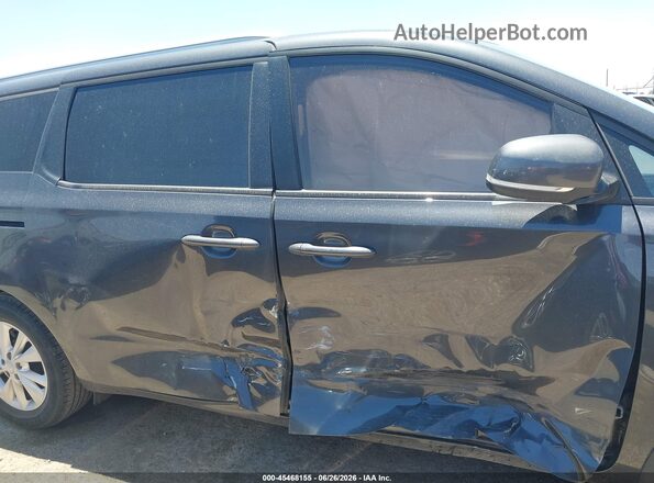KNDMB5C15G6195372 2016 KIA SEDONA Gray Вид задньої частини салону