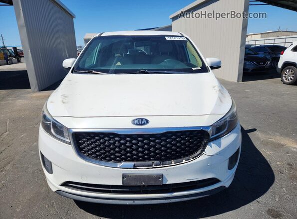 KNDMB5C15H6230901 2017 KIA SEDONA White 