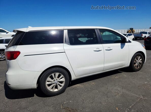 KNDMB5C15H6230901 2017 KIA SEDONA White 