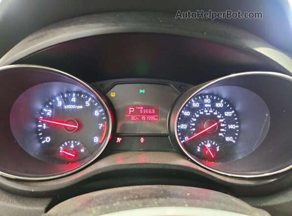KNDMB5C15H6243907 2017 KIA SEDONA White Widok zestawu wskaźników