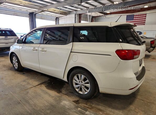 KNDMB5C15H6243907 2017 KIA SEDONA White Tył lewy