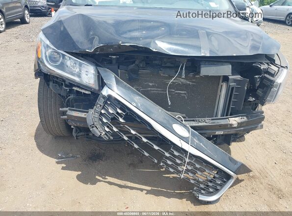 KNDMB5C15K6533488 2019 KIA SEDONA Black Front view