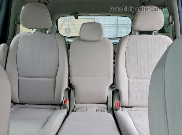 KNDMB5C15L6604836 2020 KIA SEDONA White Widok tylnych siedzeń