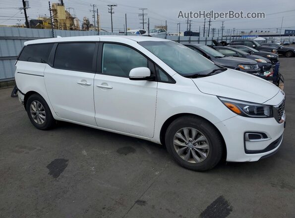 KNDMB5C15L6604836 2020 KIA SEDONA White Przód prawy