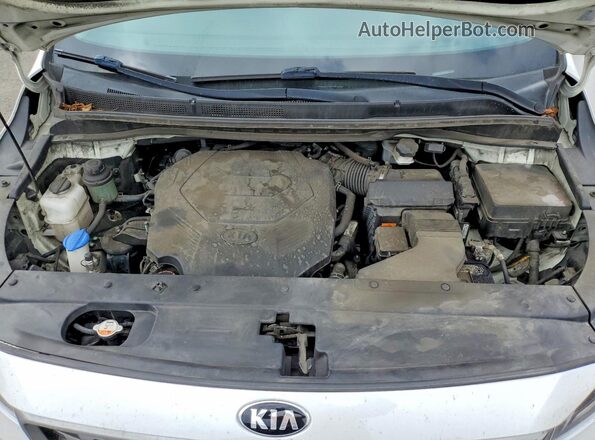 KNDMB5C15L6604836 2020 KIA SEDONA White Widok komory silnika