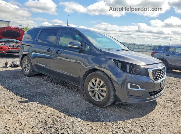KNDMB5C15L6656807 2020 KIA SEDONA Gray Front right