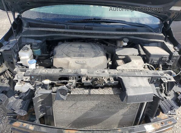 KNDMB5C15L6656807 2020 KIA SEDONA Gray Engine compartment view