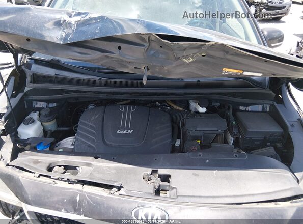 KNDMB5C16H6233838 2017 KIA SEDONA Black Rear view