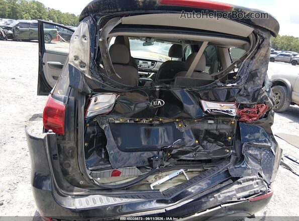 KNDMB5C16H6233838 2017 KIA SEDONA Black Front view