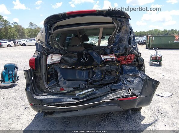 KNDMB5C16H6233838 2017 KIA SEDONA Black 