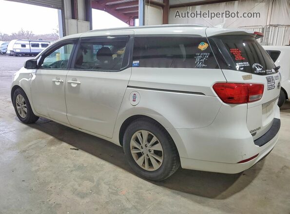 KNDMB5C16H6250753 2017 KIA SEDONA White Tył lewy