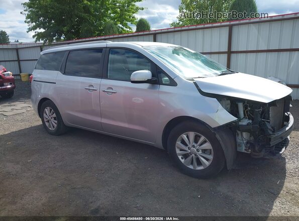 KNDMB5C16J6401838 2018 KIA SEDONA Silver Панорамний вид салону 360°