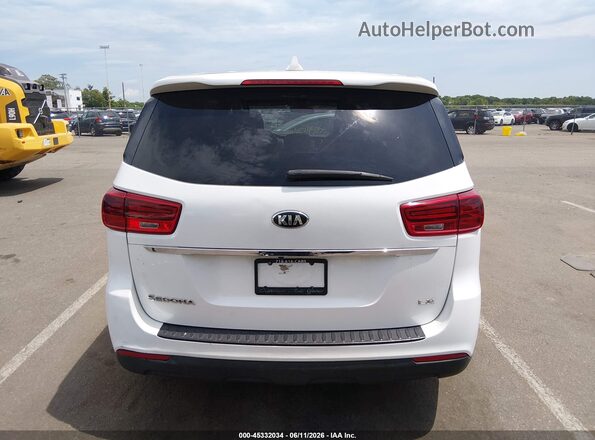 KNDMB5C16K6538764 2019 KIA SEDONA White 