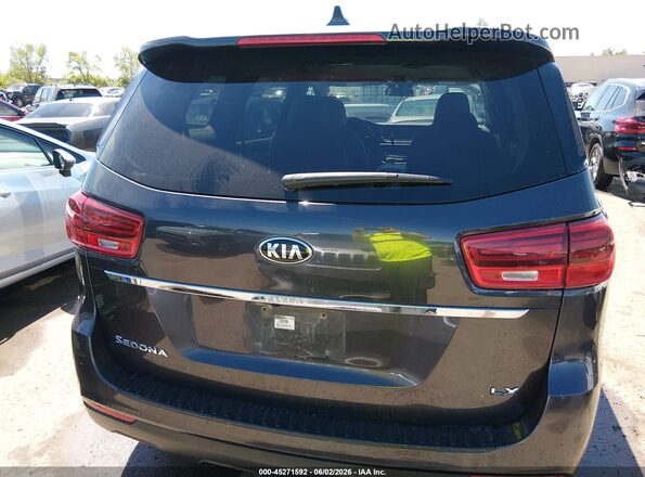 KNDMB5C16K6541485 2019 KIA SEDONA Gray 