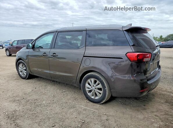 KNDMB5C17G6126036 2016 KIA SEDONA Gray 