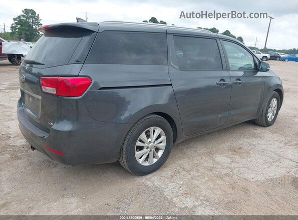 KNDMB5C17G6204248 2016 KIA SEDONA Gray Rear right