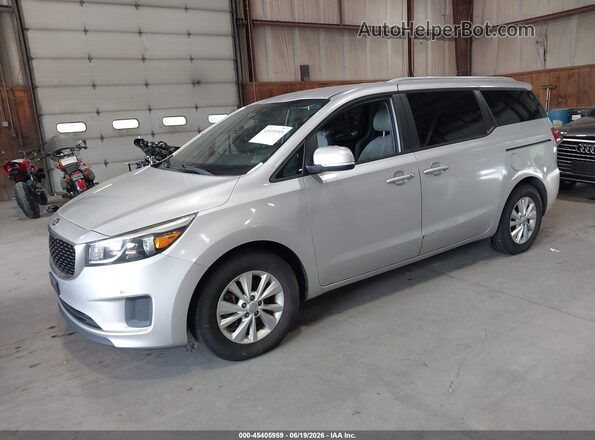 KNDMB5C17G6214763 2016 KIA SEDONA Серебряный 