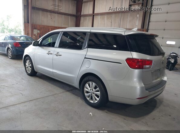 KNDMB5C17G6214763 2016 KIA SEDONA Серебряный 