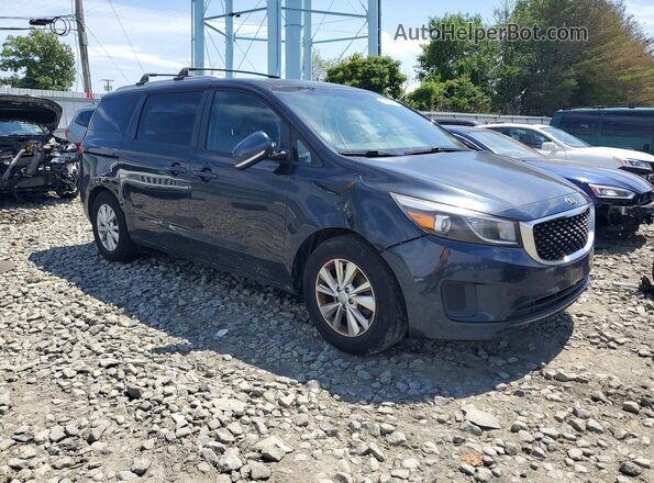 KNDMB5C17H6239874 2017 KIA SEDONA Blue 