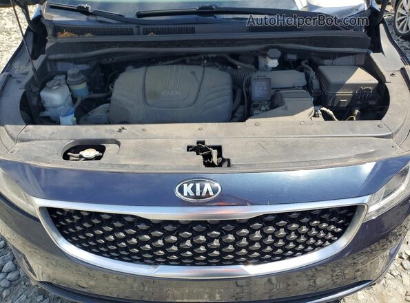 KNDMB5C17H6239874 2017 KIA SEDONA Blue 