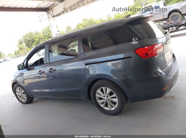 KNDMB5C17H6245061 2017 KIA SEDONA Gray 
