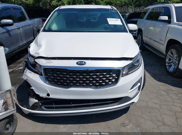KNDMB5C17L6624473 2020 KIA SEDONA Белый Вид щитка приборов