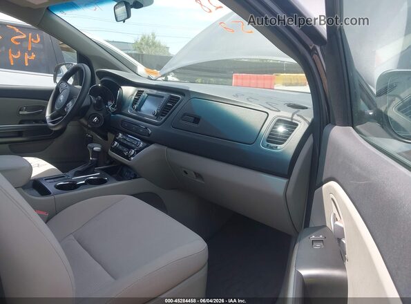 KNDMB5C17M6662044 2021 KIA SEDONA Gray წინა სალონის ხედი