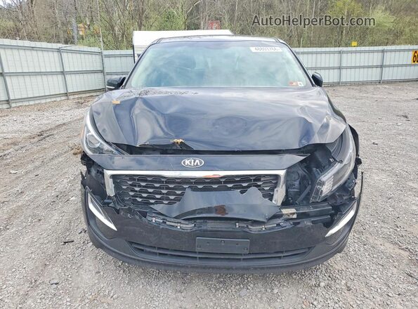 KNDMB5C17M6667857 2021 KIA SEDONA Black Դիմացի տեսք