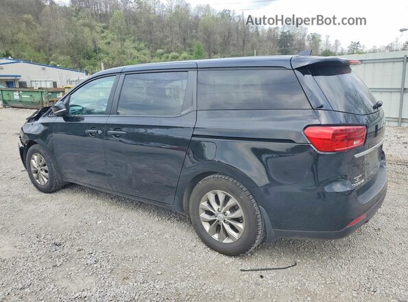 KNDMB5C17M6667857 2021 KIA SEDONA Black Հետևի ձախ