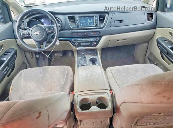 KNDMB5C17M6667857 2021 KIA SEDONA Black Առջևի վահանակի տեսք