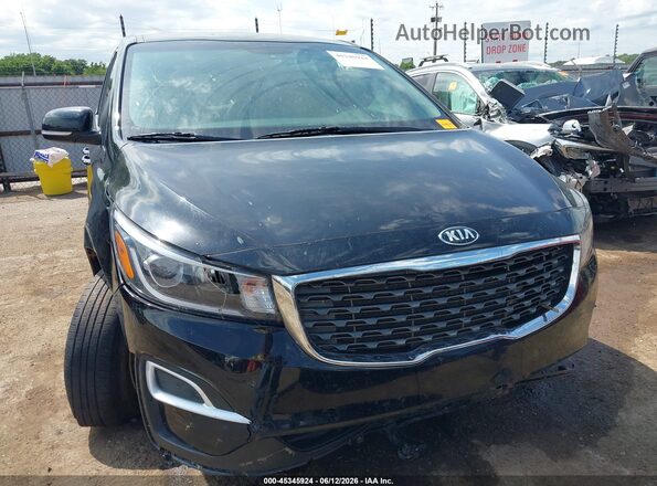 KNDMB5C17M6673724 2021 KIA SEDONA Black ხელსაწყოთა პანელის ხედი