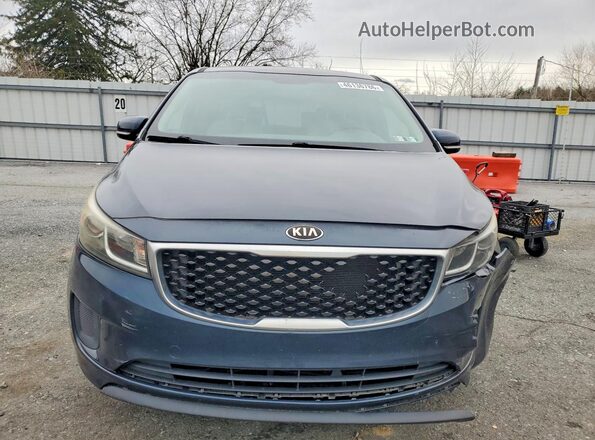 KNDMB5C18G6093743 2016 KIA SEDONA Blue 