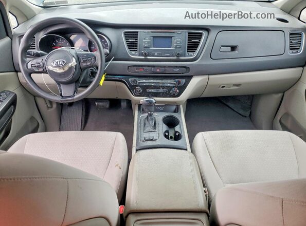KNDMB5C18G6093743 2016 KIA SEDONA Blue 