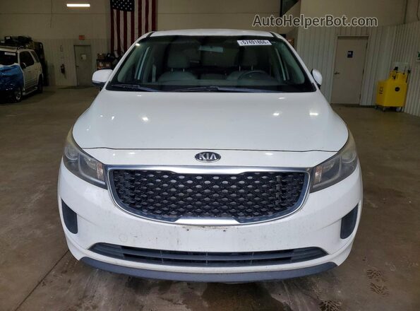 KNDMB5C18G6111352 2016 KIA SEDONA White 
