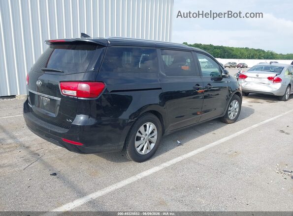 KNDMB5C18G6163273 2016 KIA SEDONA Black Rear right