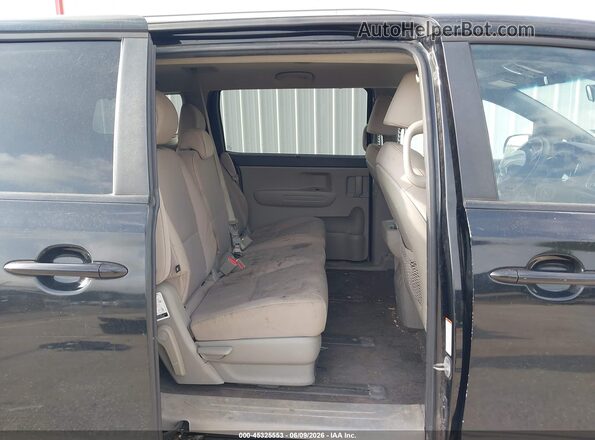 KNDMB5C18G6163273 2016 KIA SEDONA Black VIN sticker view