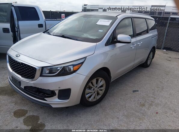 KNDMB5C18G6212407 2016 KIA SEDONA Silver 