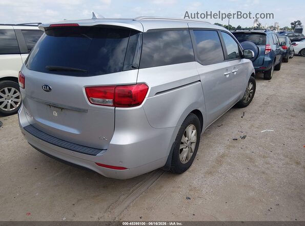 KNDMB5C18G6212407 2016 KIA SEDONA Silver 