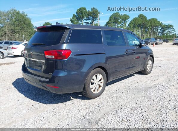 KNDMB5C18H6225367 2017 KIA SEDONA Blue 