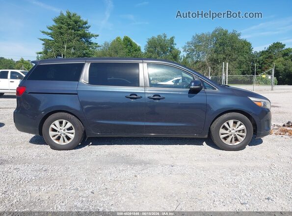 KNDMB5C18H6225367 2017 KIA SEDONA Blue 