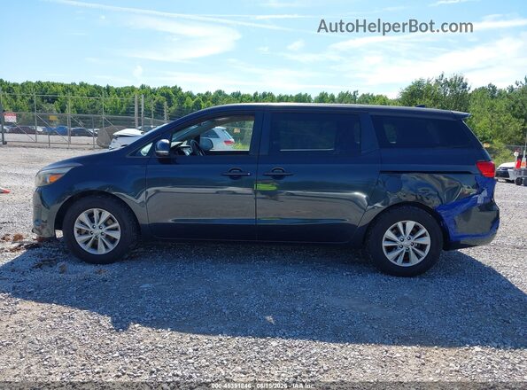 KNDMB5C18H6225367 2017 KIA SEDONA Blue 