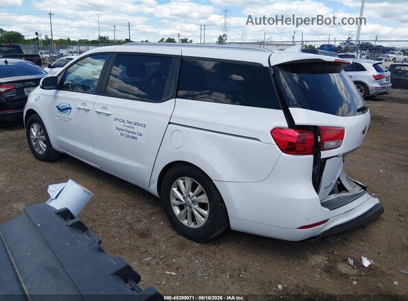 KNDMB5C18H6239155 2017 KIA SEDONA White Հետևի ձախ