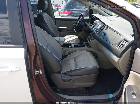 KNDMB5C18H6239155 2017 KIA SEDONA White Սալոնի դիմացի տեսք