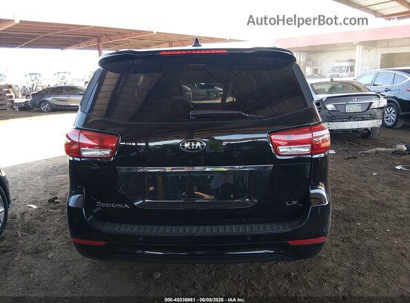 KNDMB5C18H6283186 2017 KIA SEDONA Black 
