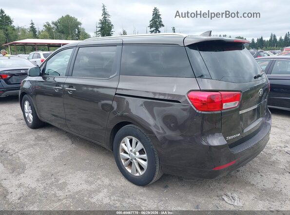 KNDMB5C18H6318454 2017 KIA SEDONA Gray უკანა მარცხენა