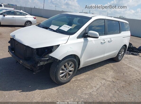 KNDMB5C18K6525174 2019 KIA SEDONA White Front left
