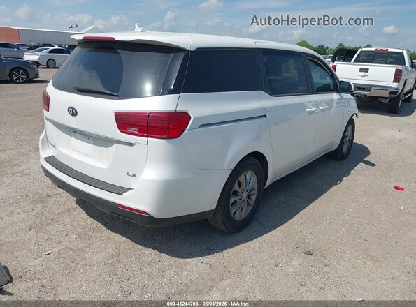 KNDMB5C18K6525174 2019 KIA SEDONA White Rear right