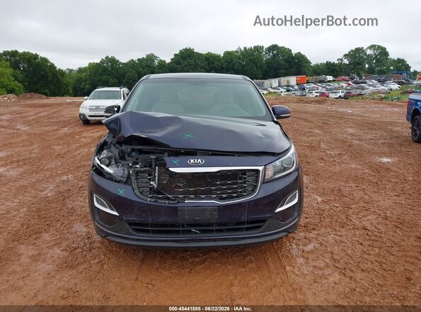 KNDMB5C18L6610355 2020 KIA SEDONA Синий Вид щитка приборов