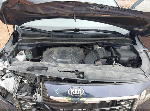 KNDMB5C18L6610355 2020 KIA SEDONA Синий Вид сзади