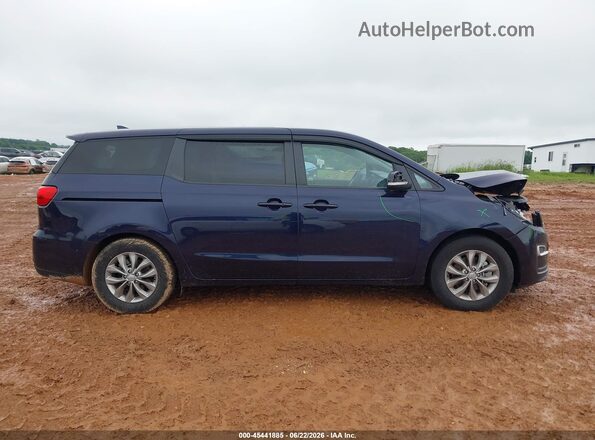 KNDMB5C18L6610355 2020 KIA SEDONA Синий Вид задней части салона